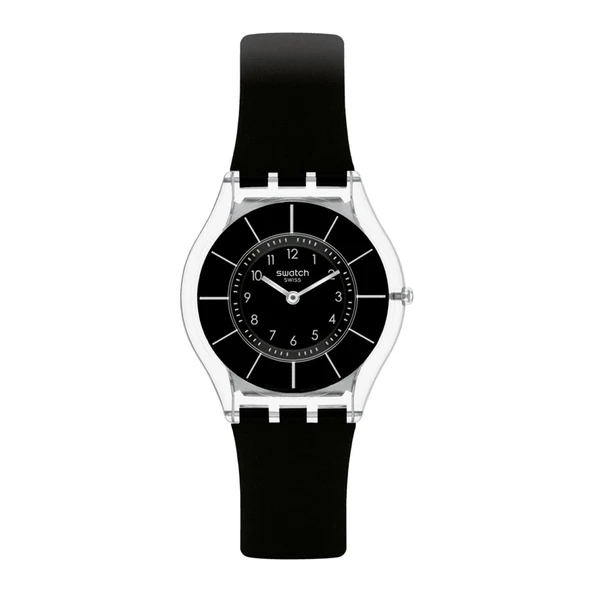 SS08K103 Swatch Black Classiness Again Bayan Kol Saati ürün görseli 1