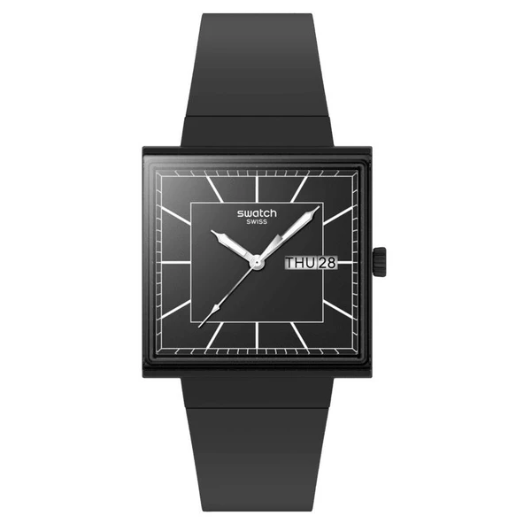 SO34B701 Swatch What If ... Blackagain? Erkek Kol Saati ürün görseli 1