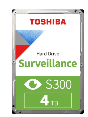 4TB TOSHIBA 5400RPM S300 SATA3 256MB 7/24 HDWT840UZSVA ürün görseli 1