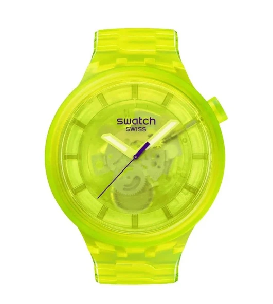 SB05J103 Swatch Yellow Joy Unisex Kol Saati ürün görseli 1