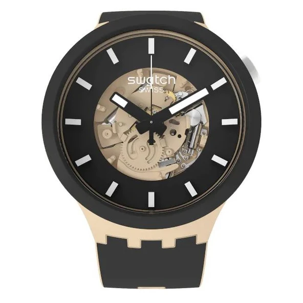 SB03C100 Swatch Time for Taupe Erkek Kol Saati ürün görseli 1
