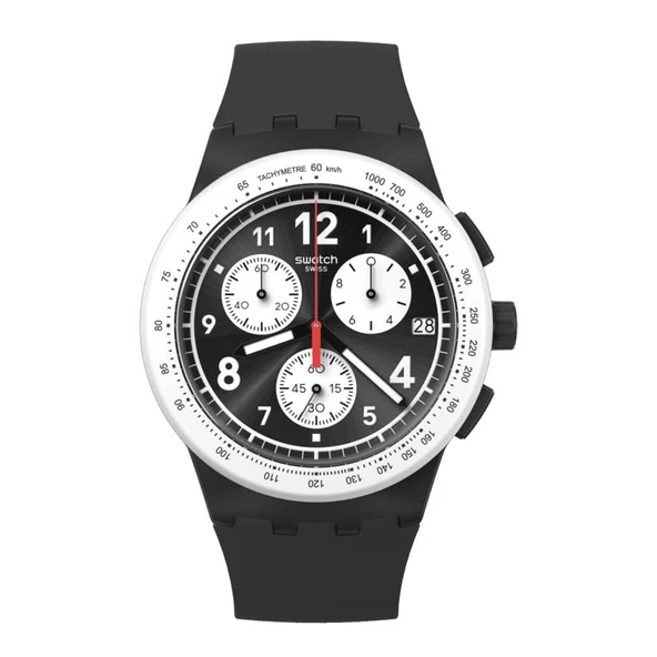 SUSB420 Swatch Nothing Basic About Black Erkek Kol Saati ürün görseli 1