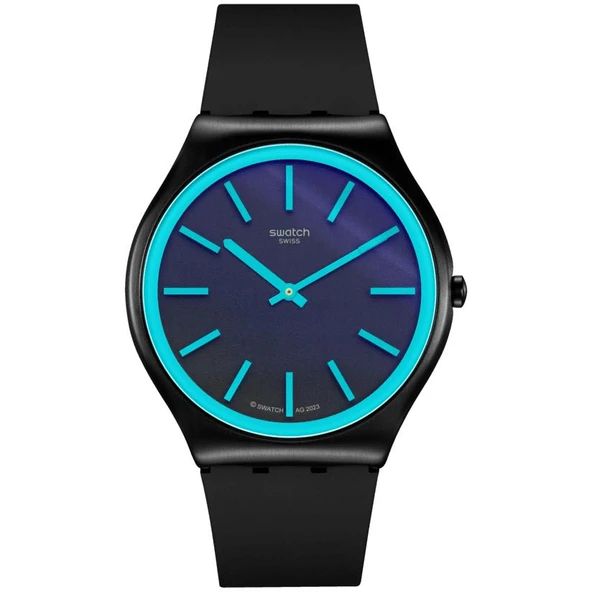 SS07B111 Swatch Obsidian Shimmer Erkek Kol Saati ürün görseli 1
