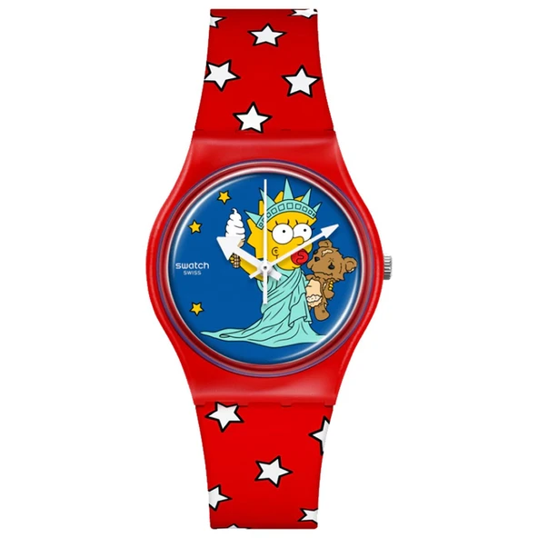 SO28Z120 Swatch Little Lady Liberty Bayan Kol Saati ürün görseli 1