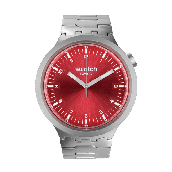 SB07S104G Swatch Big Bold Irony Scarlet Shimmer Erkek Kol Saati ürün görseli 1