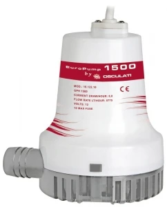 Europump II Sintine Pompası 1500Gl 24V 5A ürün görseli 1