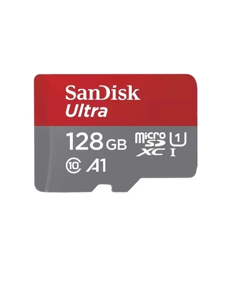SanDisk Ultra SDSQUAB-128G-GN6MN Class 10 UHS-I U1 A1 128 GB Micro SD Kart 140 mbs ürün görseli 1