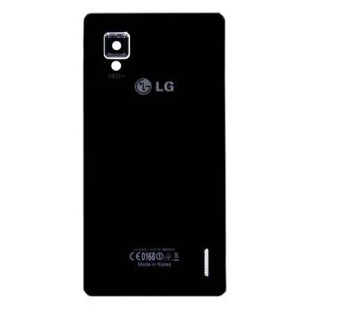 LG Optimus G E975 Arka Cam Kapak Pil Kapağı Siyah ürün görseli 1