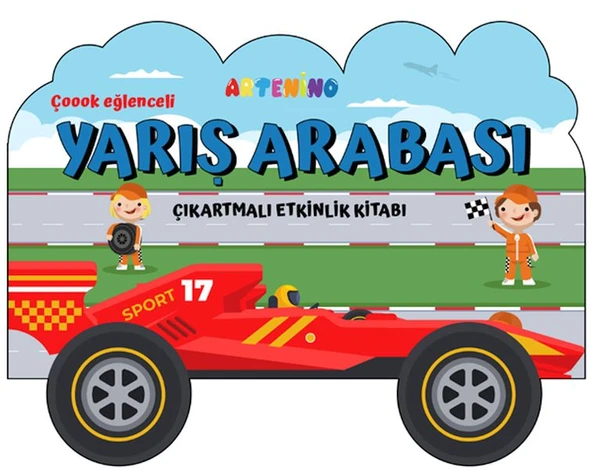 Taşıtlar Serisi - Yarış Arabası Çıkartmalı Etkinlik Kitabı ürün görseli 1