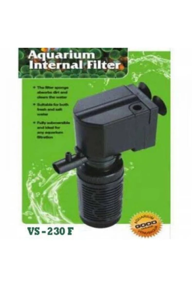 Venus Aqua Vs-230F Akvaryum İç Filtre 500 L/h 6w ürün görseli 1