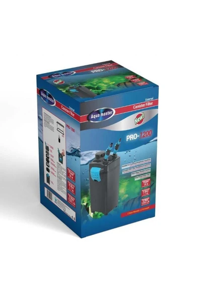 Aqua Master PRO-1200 Akvaryum Dış Filitre 4 Sepet 1200 Lt ürün görseli 1