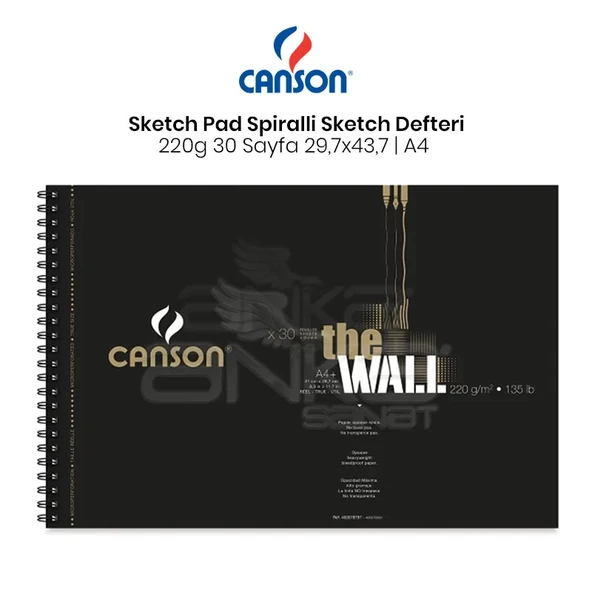 Canson The Wall Albüm 220g 30 Yaprak ürün görseli 1