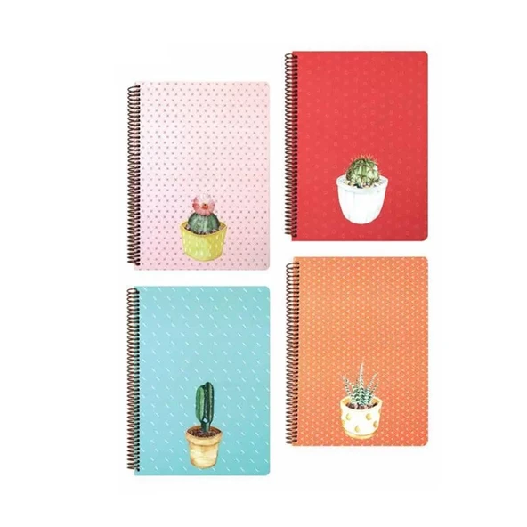 KESKİN SAGUAR SPİRALLİ DEFTER 20x28 KARELİ 100 YAPRAK (410562) ürün görseli 1