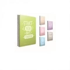 GIPTA CLEVER NOTES PLASTİK KAPAK DEFTER A4 KARELİ 80 YAPRAK (5321) ürün görseli 1