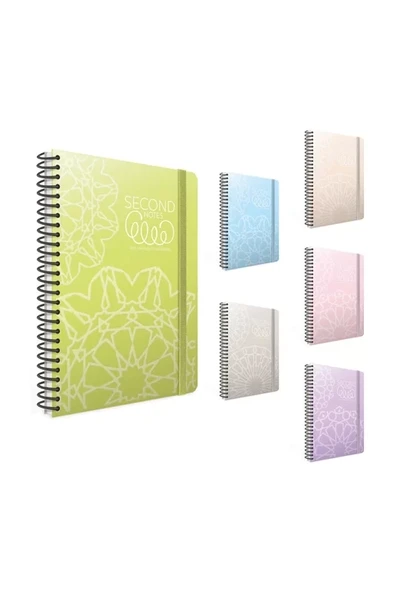 GIPTA SECOND SPİRALLİ DEFTER A4 KARELİ 80 YAPRAK (3743) ürün görseli 1