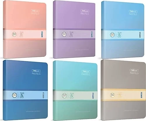 GIPTA THE BOOK PASTELS SERT KAPAK DEFTER 20x28 ÇİZGİLİ 296 YAPRAK (3483) ürün görseli 1
