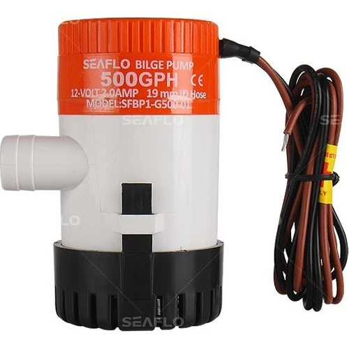 Seaflo SİNTİNE POMPASI 500 GPH 12 V ürün görseli 1