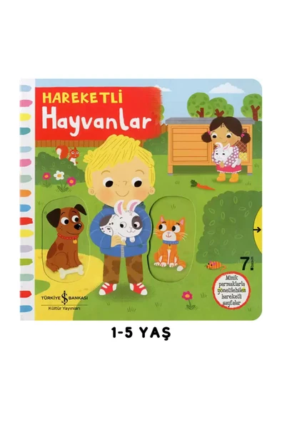TÜRKİYE İŞ BANKASI KÜLTÜR YAYINLARI Hareketli Hayvanlar ürün görseli 1