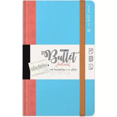 GIPTA BULLET SERT KAPAK DEFTER 17x24 NOKTALI 168 YAPRAK (5531) ürün görseli 1