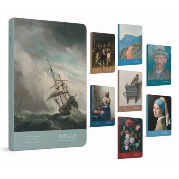 GIPTA ART MASTER SERT KAPAK DEFTER 17x24 DÜZ 120 YAPRAK (5535) ürün görseli 1