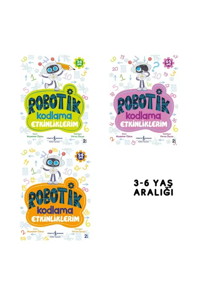 TÜRKİYE İŞ BANKASI KÜLTÜR YAYINLARI Minikler İçin Robotik Kodlama Seti ürün görseli 1