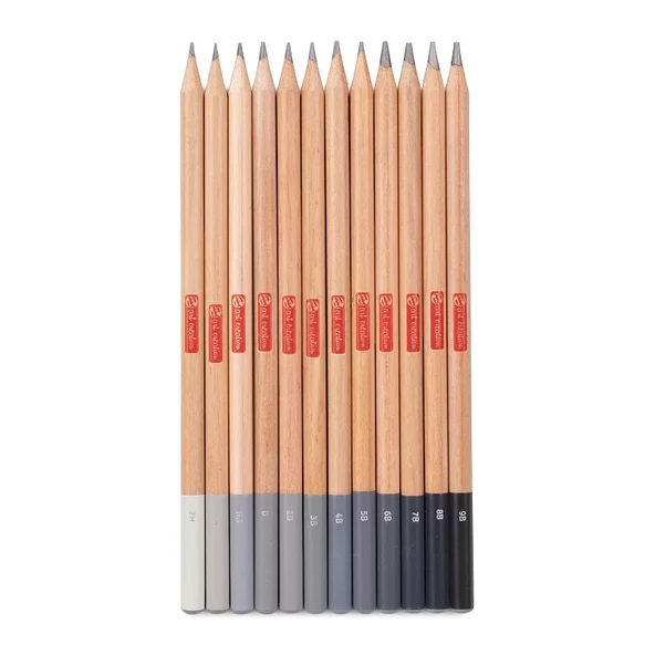 Art Creation Graphite Pencils 12li Set - Resim 2