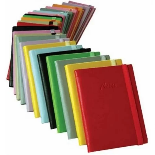 LIZY NOTES 14x20 SERT KAPAK DEFTER KARELİ (PEMBE) ürün görseli 1
