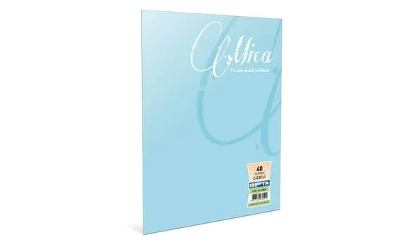 GIPTA MİCA PLASTİK KAPAK DEFTER A5 DÜZ 80 YAPRAK (2974) ürün görseli 1