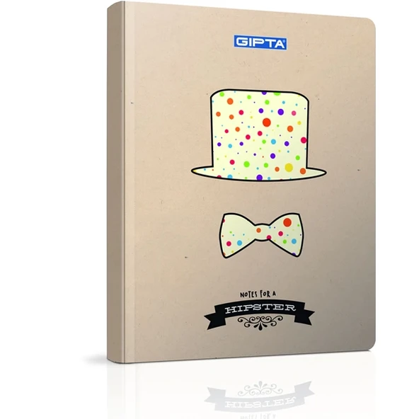 GIPTA SERT KAPAK DEFTER 13x21 ÇİZGİLİ-KARELİ 120 YAPRAK (2803) ürün görseli 1