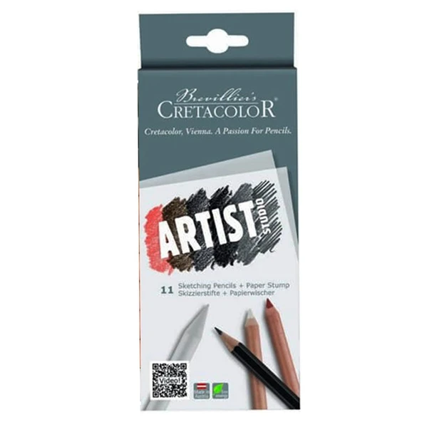 Cretacolor Artist Studio Sketching Çizim Seti  Kod:465 11 ürün görseli 1