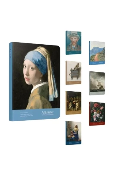 GIPTA ART MASTER SERT KAPAK DEFTER 17x24 KARELİ 120 YAPRAK (3659) ürün görseli 1