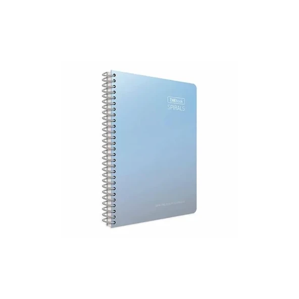 GIPTA THE BOOK SPİRALLİ SERT KAPAK DEFTER A4 DÜZ 100 YAPRAK (5505) ürün görseli 1
