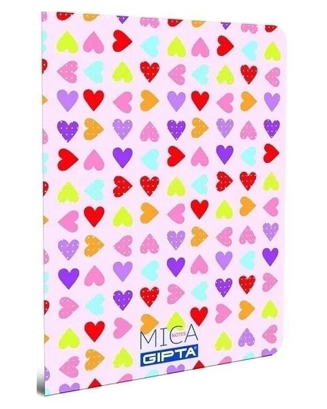 GIPTA OFSET MİCA PLASTİK KAPAK DEFTER A4 KARELİ 80 YAPRAK (2475) ürün görseli 1