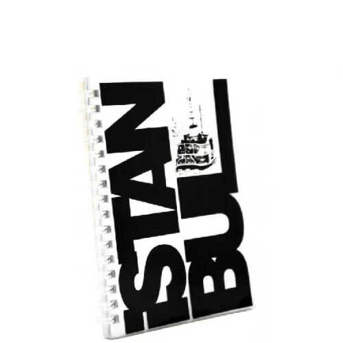 KESKİN COLOR İSTANBUL A4 SPİRALLİ DEFTER ÇİZGİLİ 120 YP. ürün görseli 1