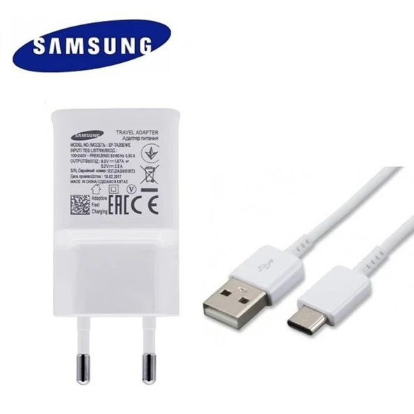 Samsung A20 - A30 - A40 - A50 - A60 Type C Şarj Cihazı Aleti ürün görseli 1