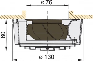 Vetus Elektrikli Havalandırma 12V - Resim 2