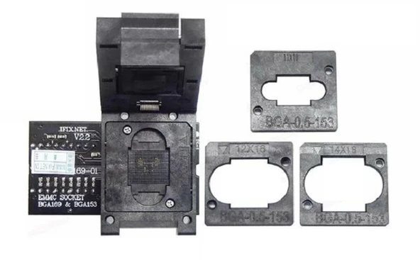 EMMC ADAPTÖRÜ BGA 153 BGA 169 BGA 169-01 EMMC SOKET (RT809H İÇİN) ürün görseli 1