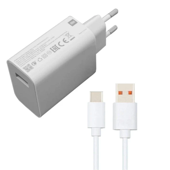 Xiaomi Tubo 33W Şarj Adaptörü Ve Type-C Kablo Mdy 11Ez ürün görseli 1