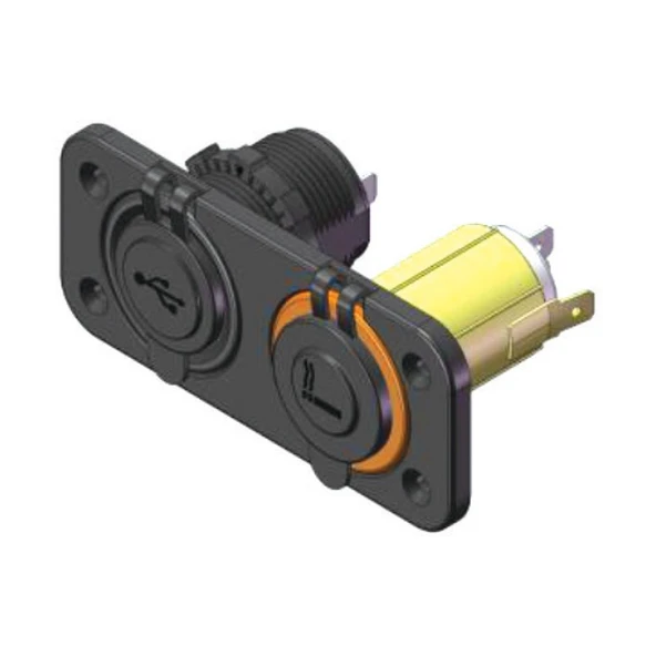 AES Usb Ve Çakmak Soketi ürün görseli 1
