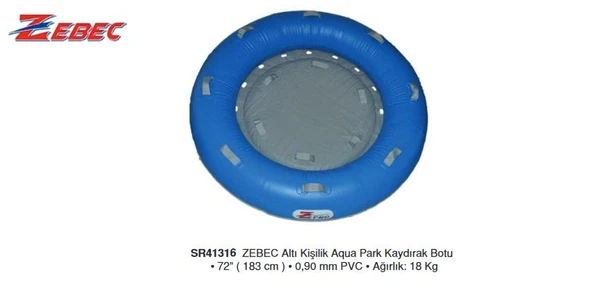 Zebec Altı Kişilik Aqua Park Kaydırak Botu - Resim 2