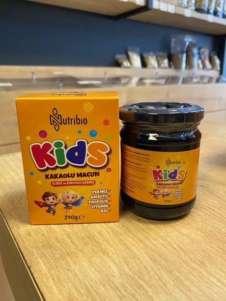 Kids Plus Çocuk Macunu -Kakao Propolis Pekmez Arı Sütü Bal ve Vitamin ürün görseli 1