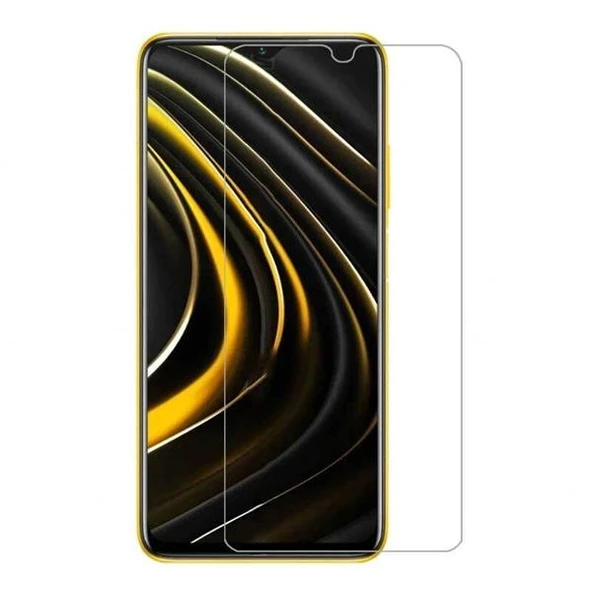 Xiaomi Redmi 9T Ekran Koruyucu 9h Sert Temperli Kırılmaz Cam Koruma Şeffaf ürün görseli 1