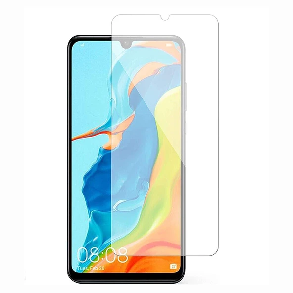 Huawei P30 Lite Ekran Koruyucu 9h Sert Temperli Kırılmaz Cam Koruma Şeffaf ürün görseli 1