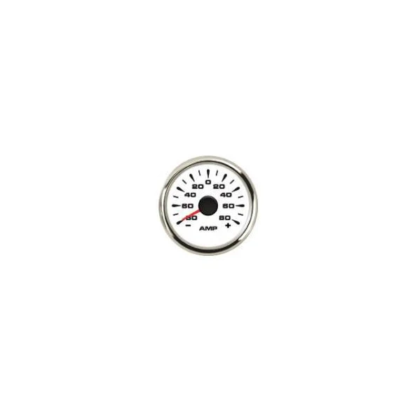 Sealux Ampermetre 80Amp Ø52Mm Beyaz 12/24V ürün görseli 1