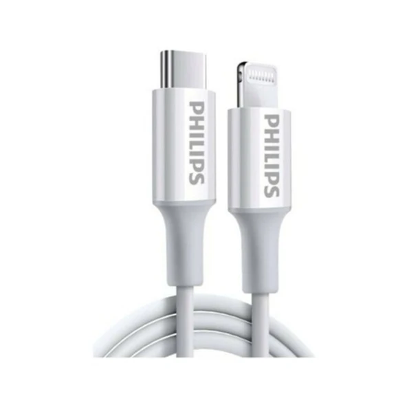 Philips Usb-C To Lightning Hızlı Şarj Ve Data Kablosu 1 Mt. Dlc25 ürün görseli 1