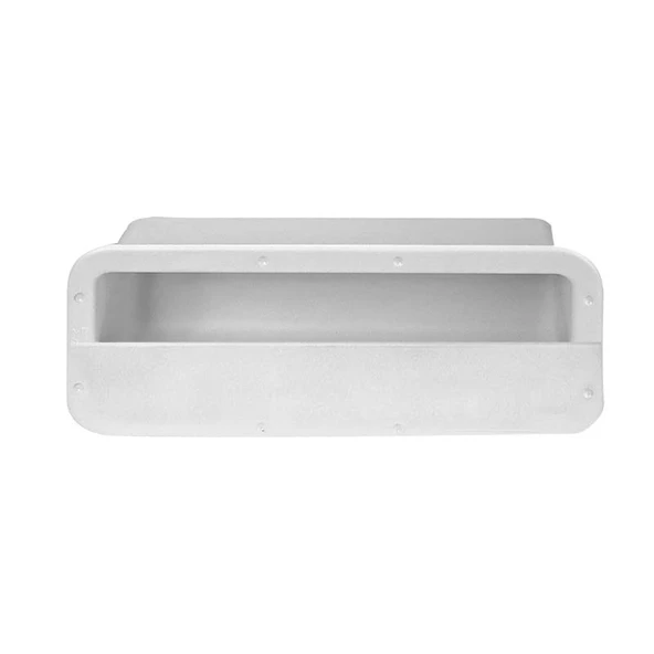 Util. Stor. Case, 1/2 Open, Rect.170x420mm, White ürün görseli 1