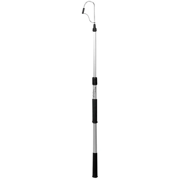 Teleskopik Aluminyum Balık Kancası . Çap Ø30mm, L.830-1240mm  Inox kanca Ø8mm x W.70mm ürün görseli 1