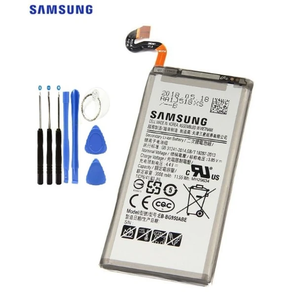 Samsung S8 Batarya Pil Eb-Bg950Abe +Tamir Set ürün görseli 1