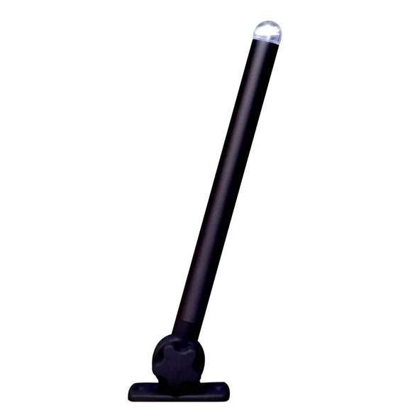 MICRO LED Işıklı Direk Katlanır 60cm, Beyaz Işık, Siyah ürün görseli 1