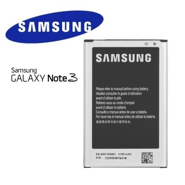 Samsung Galaxy Note3 Pil Batarya N9000 ürün görseli 1